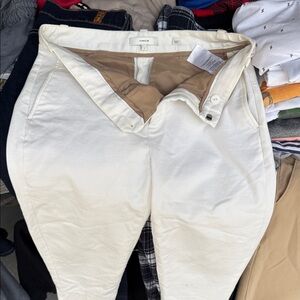 White crop Vince  Pants gentle wore